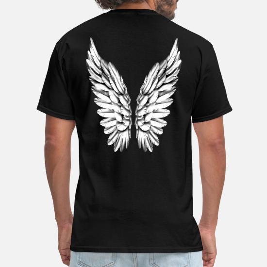 angel wings shirt back